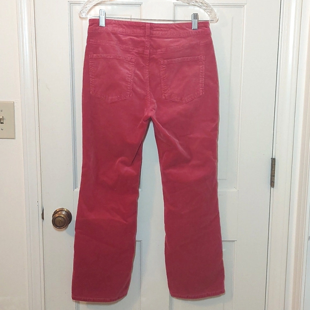 Pilcro Raspberry Corduroy Pants, Size 27 - Picture 3 of 10